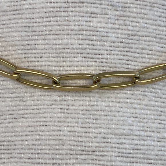 22" Gold Plated Chain Necklace - Picture 2 of 4